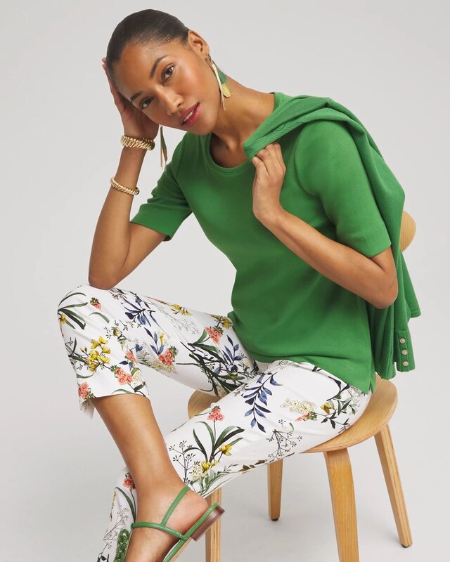 Everyday Elbow Sleeve Tee - image 2